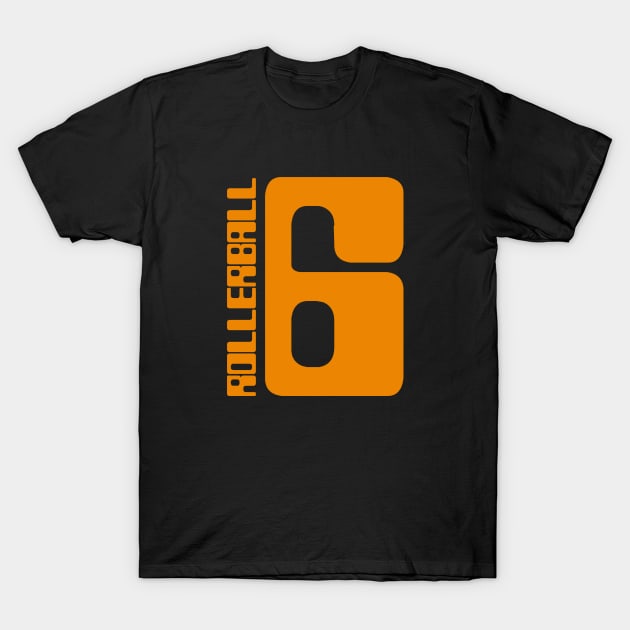 Rollerball 6 T-Shirt by JJW Clothing